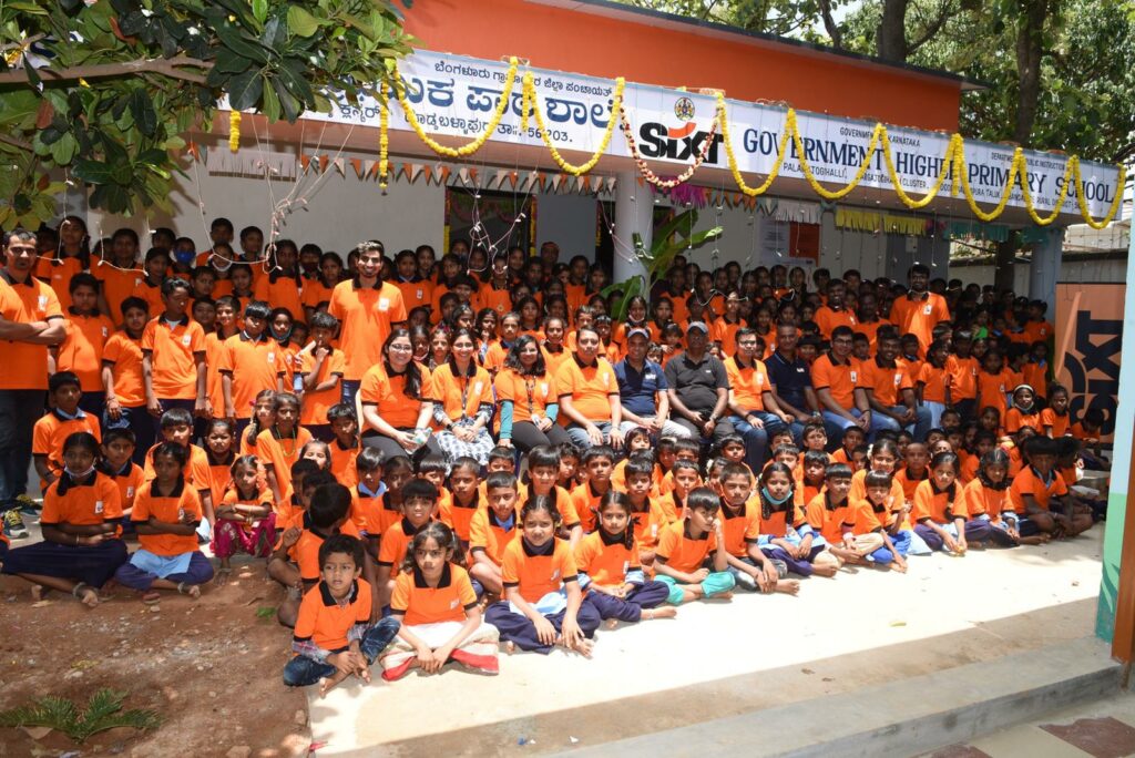 Nuevas aulas para una escuela en la India