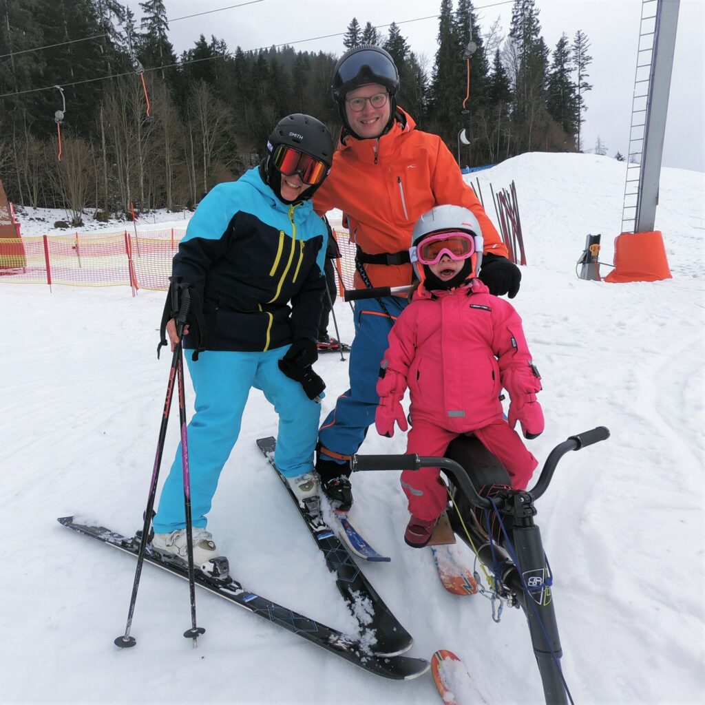 Giornate in famiglia e un campo di addestramento per skibob a Söll