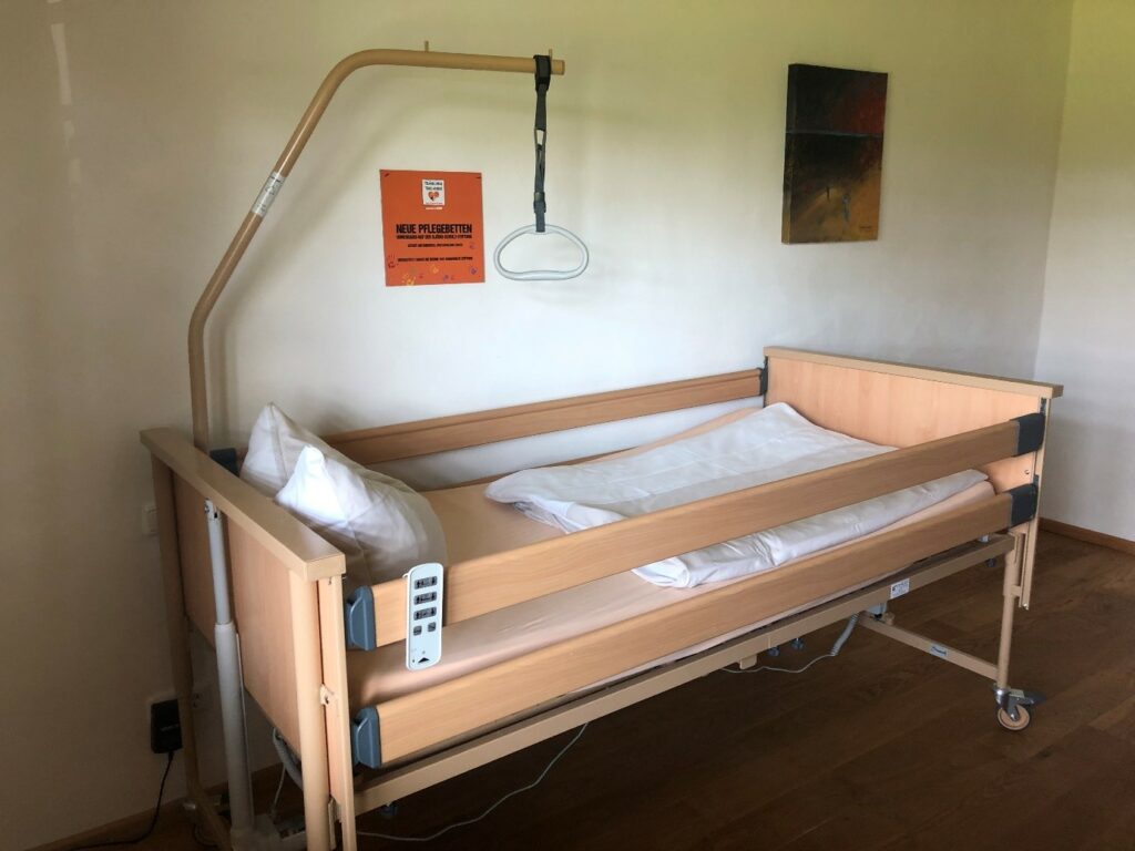 Nuovo letto di cura per bambini gravemente e cronicamente malati
