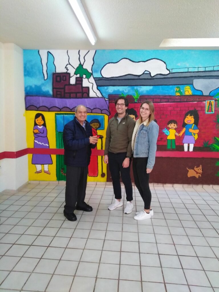 "Aktion für eine geeinte Welt e.V." presso il centro comunitario Las Aguilas